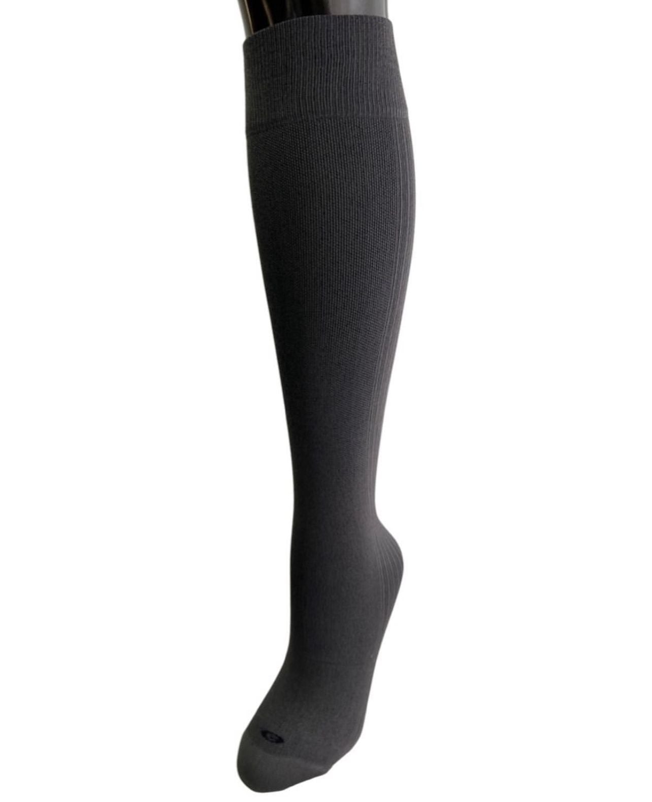 Media larga de compresión Gris oscuro